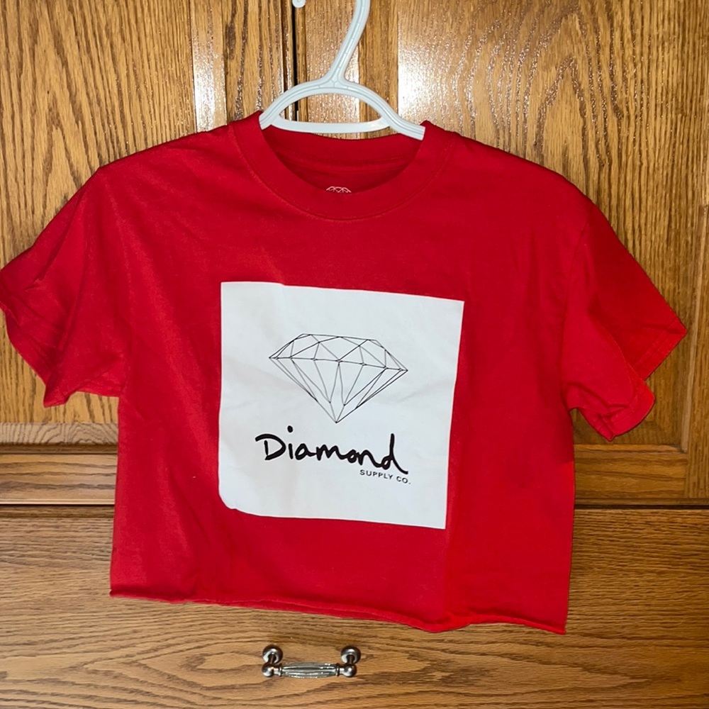 Red Diamond Crop top